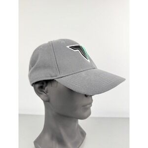 Nike Toulan Embroidered Baseball Cap Stretch Gray Black Green Large/XL Legacy 91